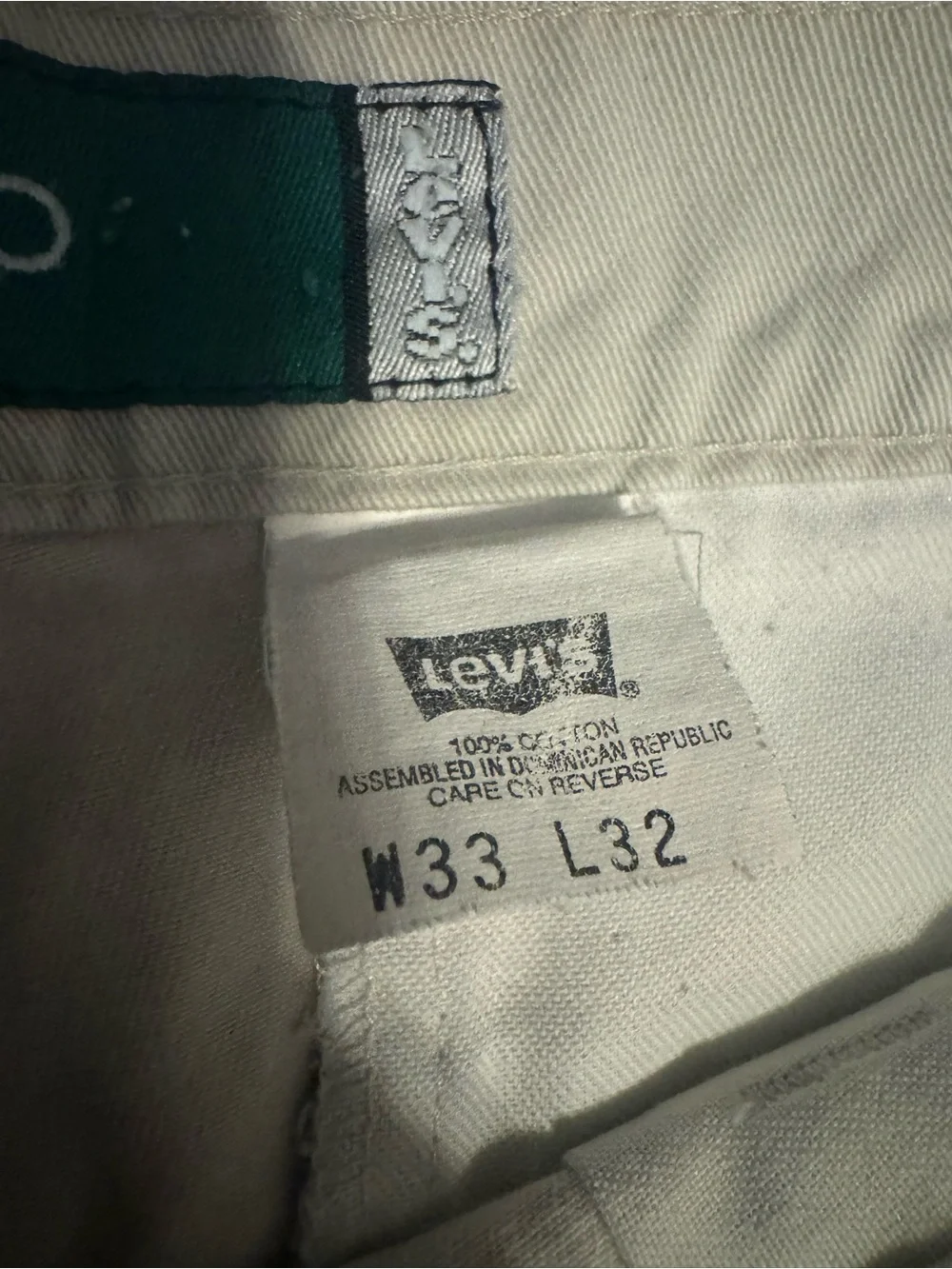 Vintage Levi’s silvertab Chinos Men's Beige baggy Leg Pants